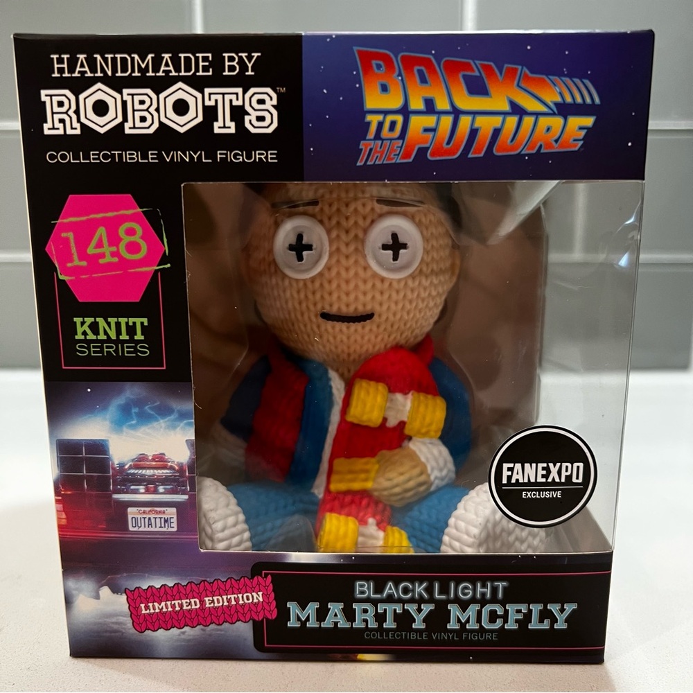 Handmade By Robots Back to the Future Marty McFly Limited Edition Vinyl Figure